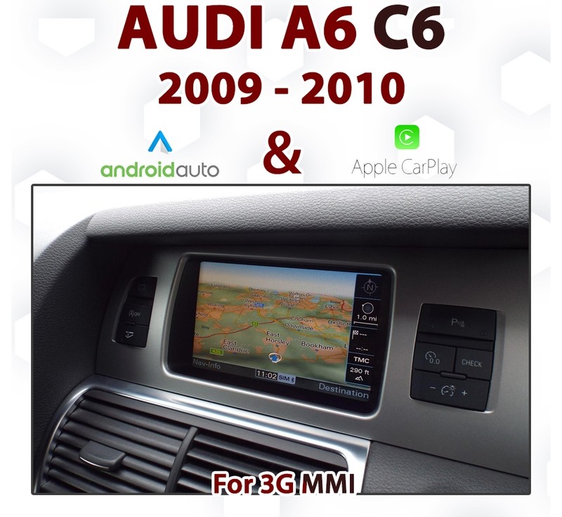[TOUCH] 2009 - 2010 Audi A6 C6 / Touch Apple CarPlay &amp; Android auto Integration