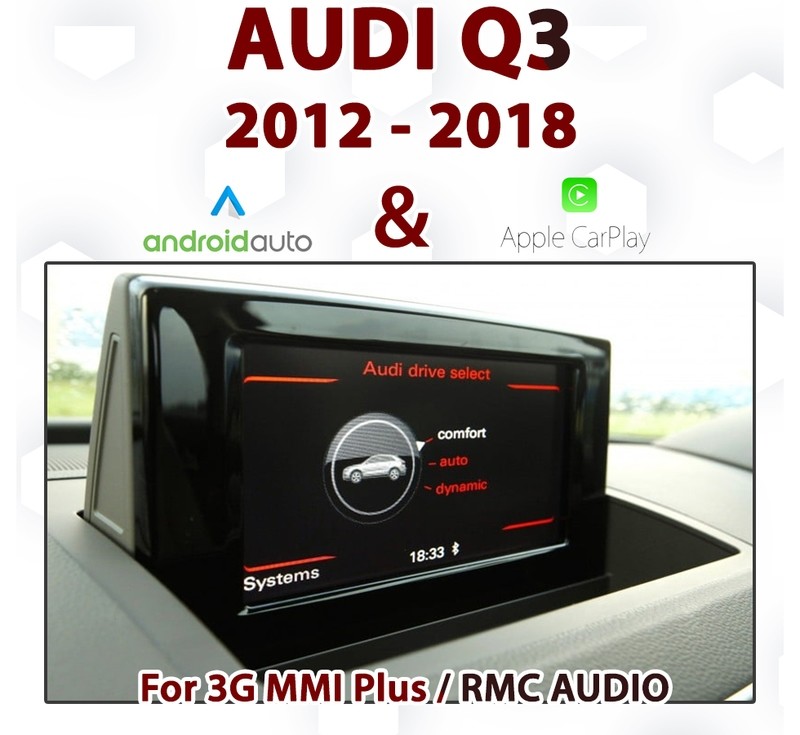 [Touch Overlay] - Audi Q3 Apple CarPlay &amp; Android Auto Integration