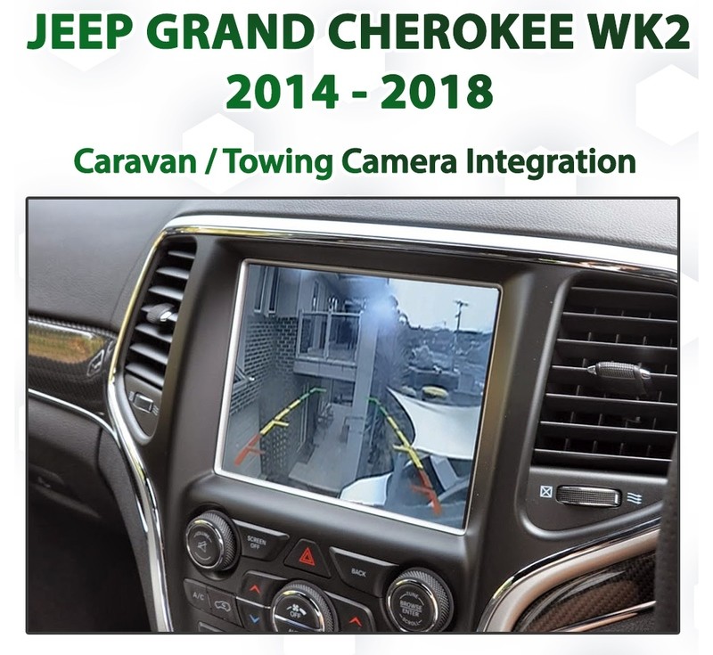 [MY14-18] Jeep Grand Cherokee WK2 UConnect 8.4 Tow &amp; Caravan Camera Integration