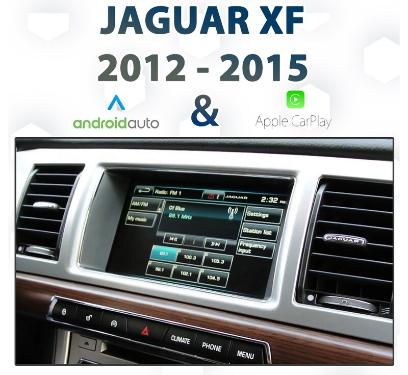 Jaguar XF 2012 - 2015 IAM2.1 Audio Integrated Apple CarPlay &amp; Android Auto