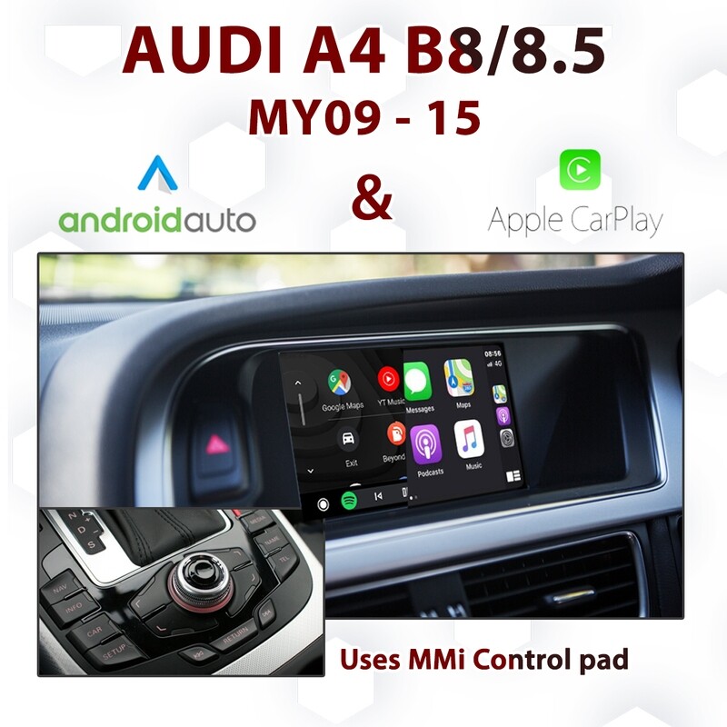 [DIAL] Audi A4 3G MMI HIGH / PLUS - Apple CarPlay &amp; Android Auto