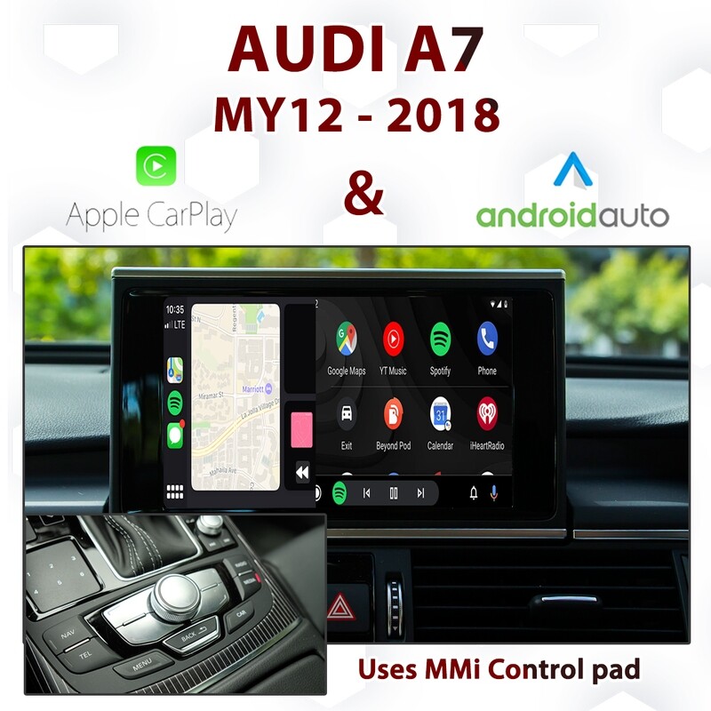 [2012-2017] Audi A7 - Apple CarPlay &amp; Android Auto Integration