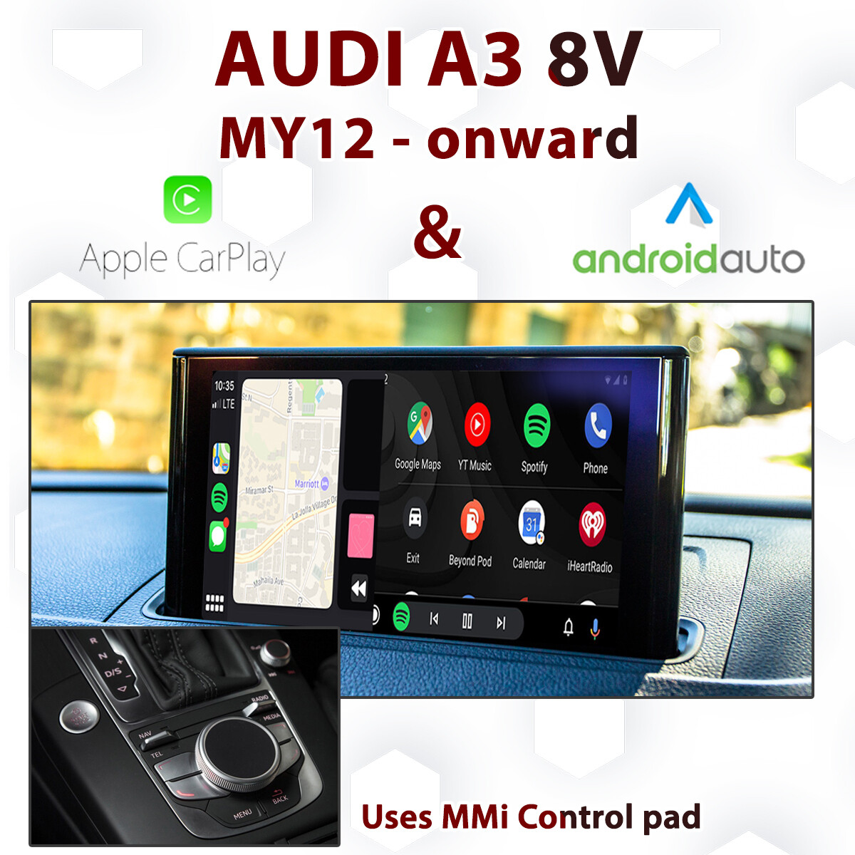 [DIAL] Audi A3 8V - Apple CarPlay & Android Auto Integration