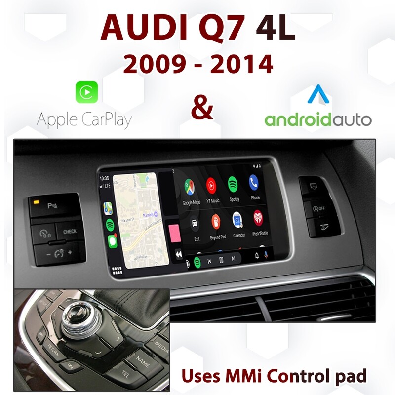[DIAL] Audi Q7 4L - Apple CarPlay &amp; Android Auto Integration