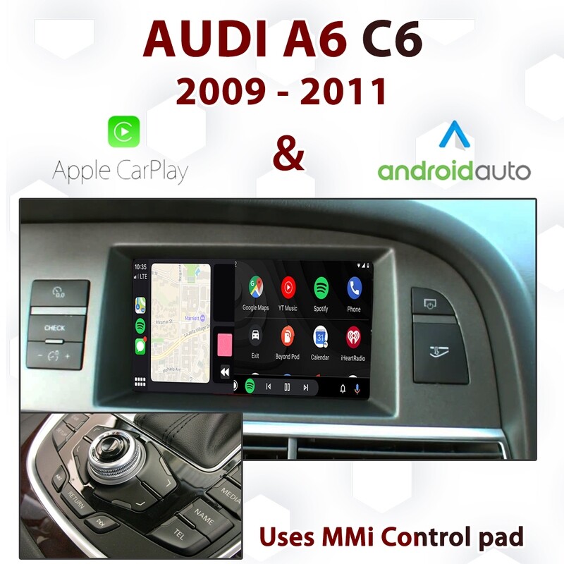 [DIAL] Audi A6 C6 3G MMI - Apple CarPlay &amp; Android Auto Integration