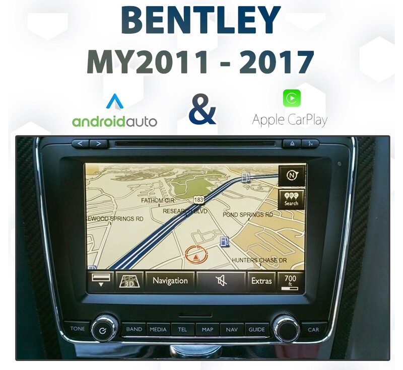 [2011-2018] Bentley Continental - Apple CarPlay &amp; Android Auto Integration