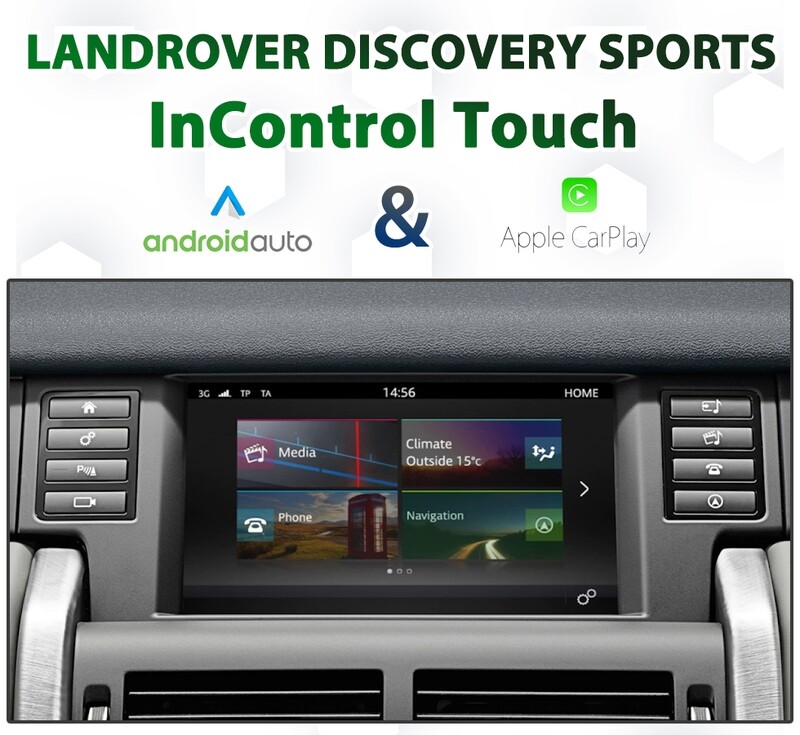 Land Rover Discovery Sports - InControl Touch Integrated Apple CarPlay &amp; Android Auto