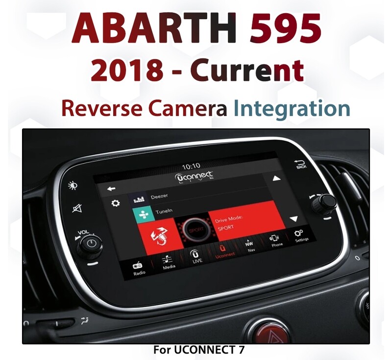 Reverse Camera Integration Kit for Abarth 595/695 Series (2017 - Current)
