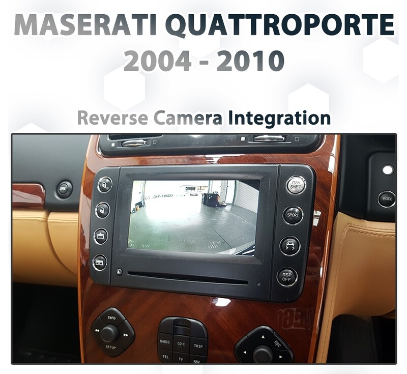 [2004-2009] Maserati Quattroporte 5th Gen - Reverse Camera integration