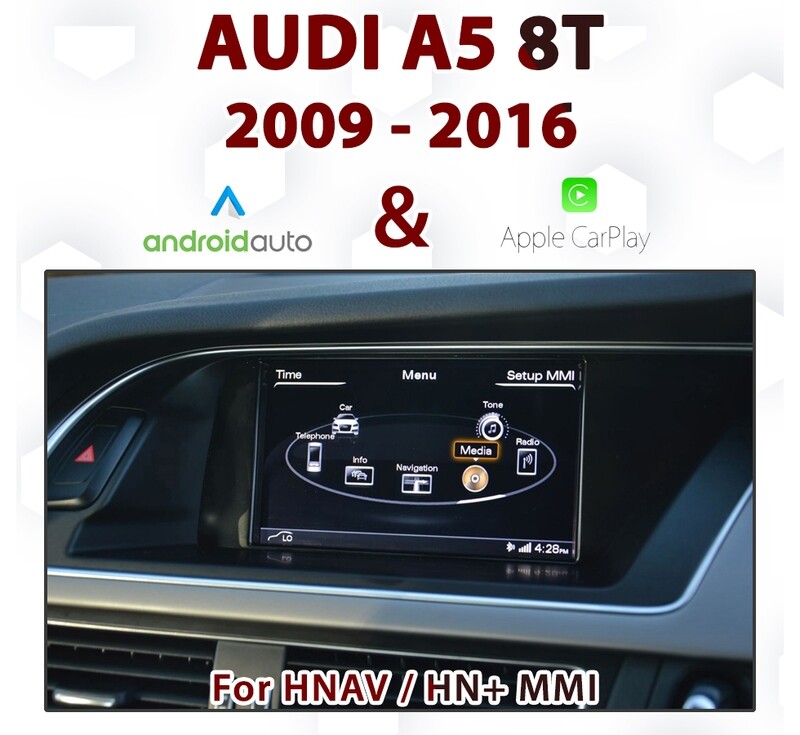 [TOUCH overlay] Audi A5 8T 3G MMI - Apple CarPlay &amp; Android Auto Integration