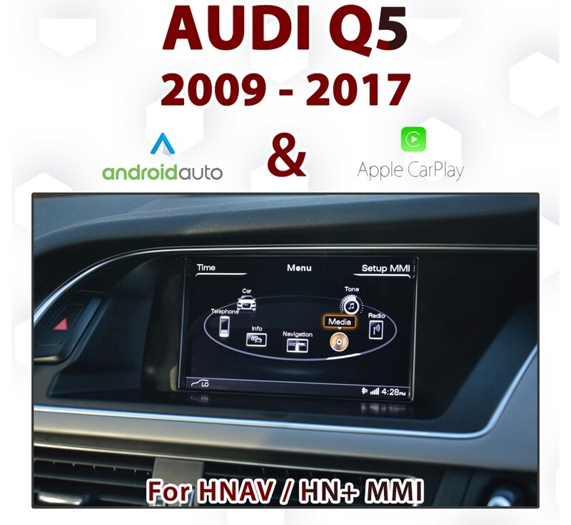 [TOUCH overlay] Audi Q5 3G MMI - Apple CarPlay &amp; Android Auto Integration