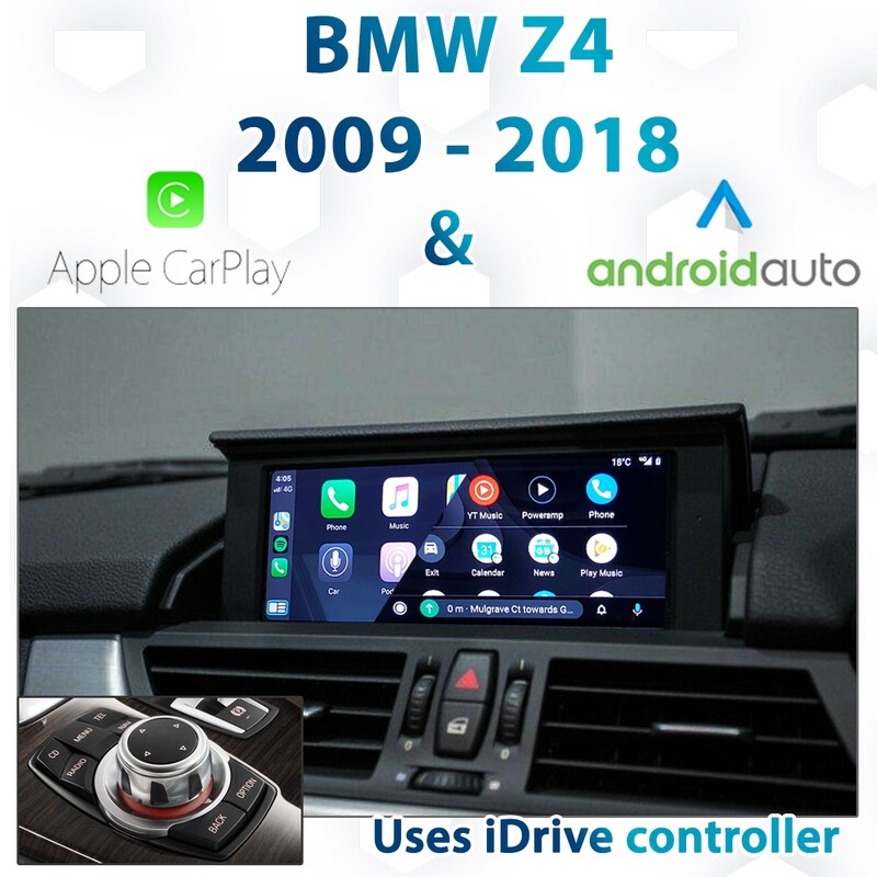 BMW Z4 CIC iDrive - Apple CarPlay &amp; Android Auto Integration