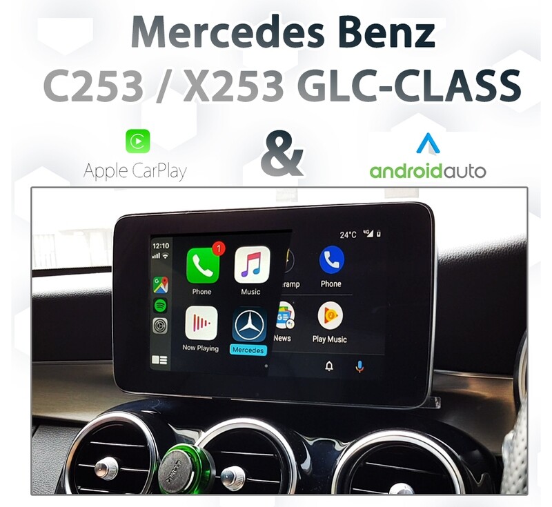 Mercedes-Benz GLC-Class (C253 / X253) with Apple CarPlay and Android Auto integration