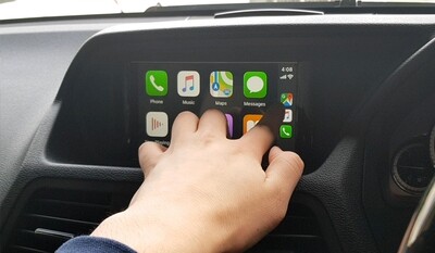 Dial &amp; Touch overlay - Touch &amp; Dial control CarPlay &amp; Android Auto