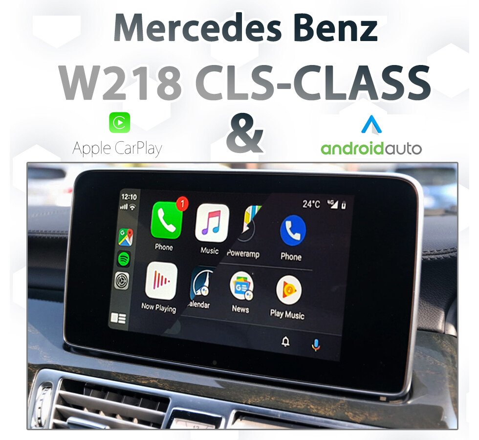Mercedes Benz W218 CLS-Class - Apple CarPlay &amp; Android Auto Integration