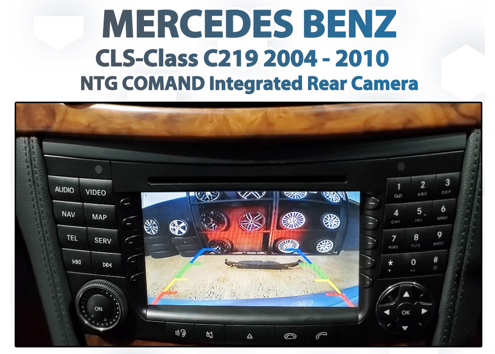 Mercedes Benz W211 E-Class - NTG2 COMAND audio Reverse Camera Integration