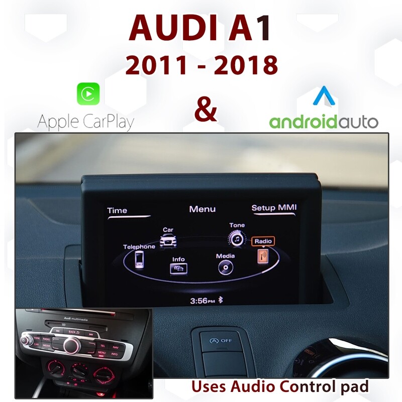 [DIAL] Audi A1 RMC / HNav Media Audio - Apple CarPlay &amp; Android Auto Integration