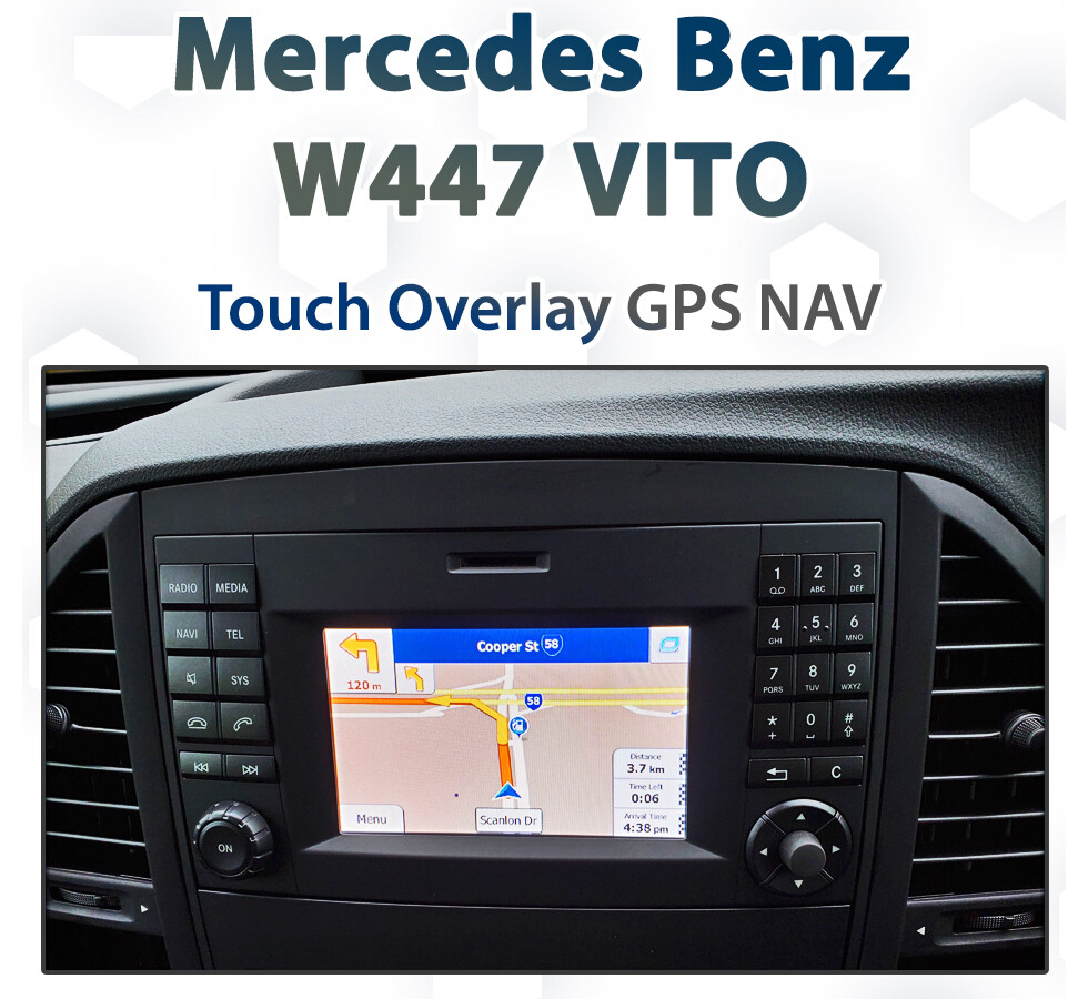 Mercedes Benz W447 Vito [2014 - 2020] - AUDIO 15 Integrated Touch GPS Navigation