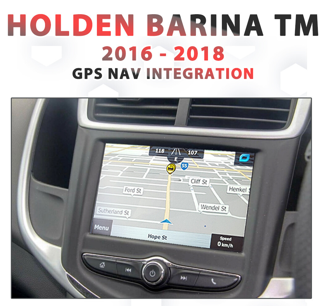 Holden Barina TM Face lift 2016 - 2018 - GPS NAV Integration for MyLink