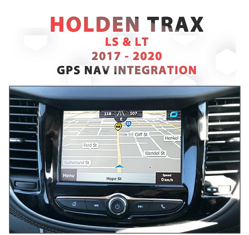 Holden Trax LS &amp; LT 2017 - 2020 GPS NAV Integration for MyLink