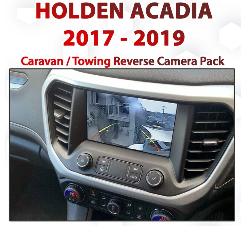 Holden / GMC Acadia  : MyLink Integrated Caravan / Towing Camera add on pack