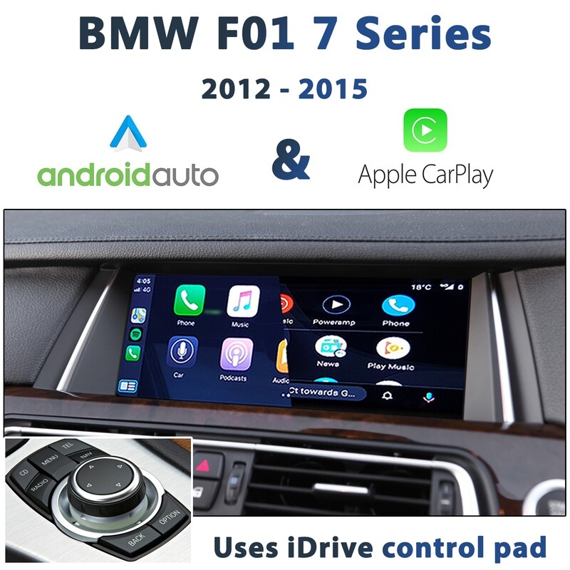 BMW F01 7 Series LCI - iDrive NBT Apple CarPlay &amp; Android Auto
