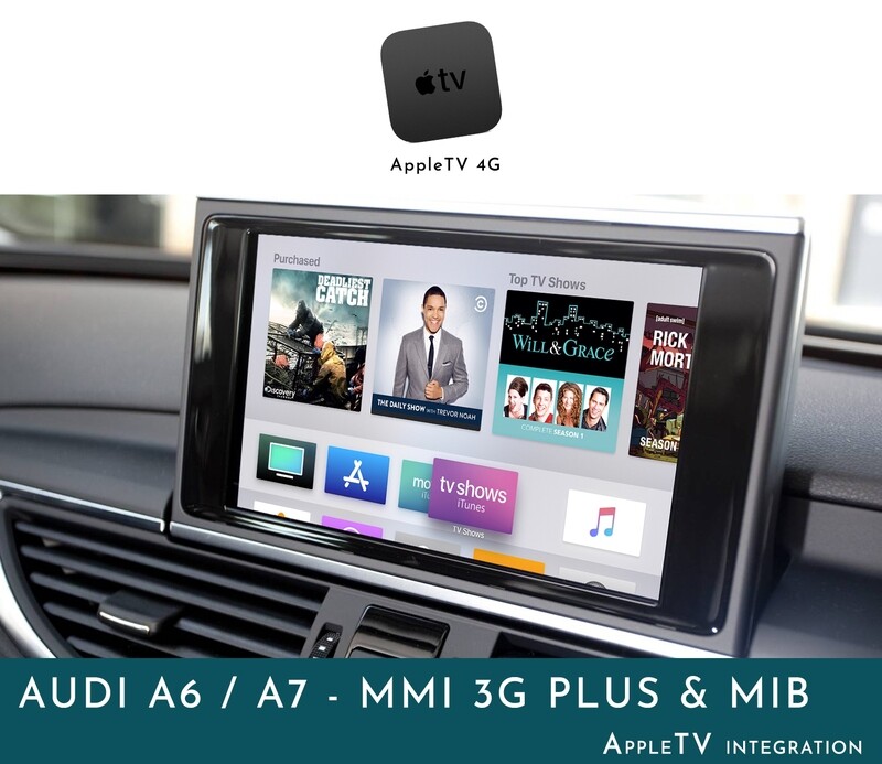 [2012-2018] Audi A6 / A7 C7 MMI- AppleTV Integration