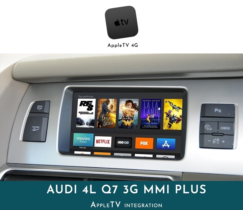 [2009 - 2014] Audi Q7 4L 3G MMI- AppleTV Integration