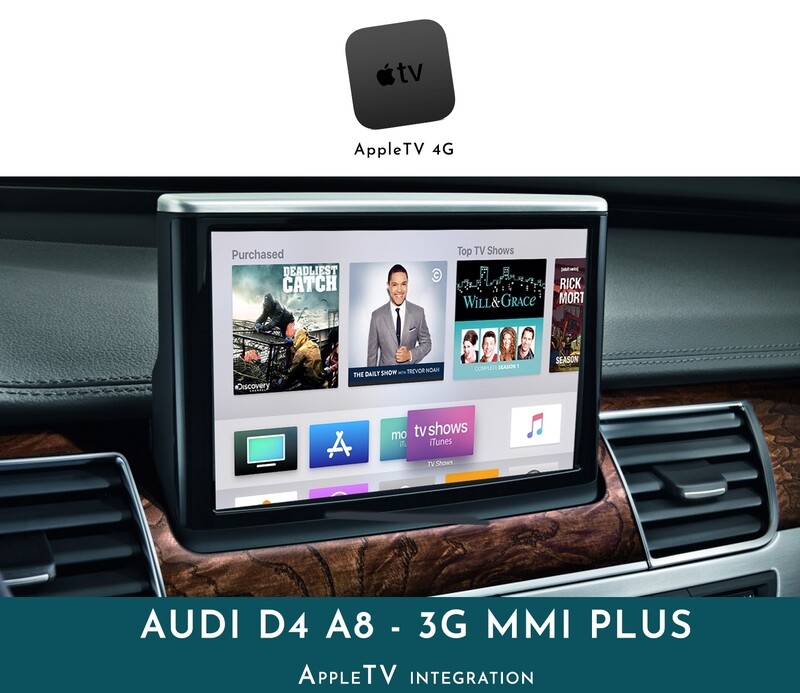 [2009 - 2019] Audi D4 A8 3G MMI Plus - AppleTV Integration
