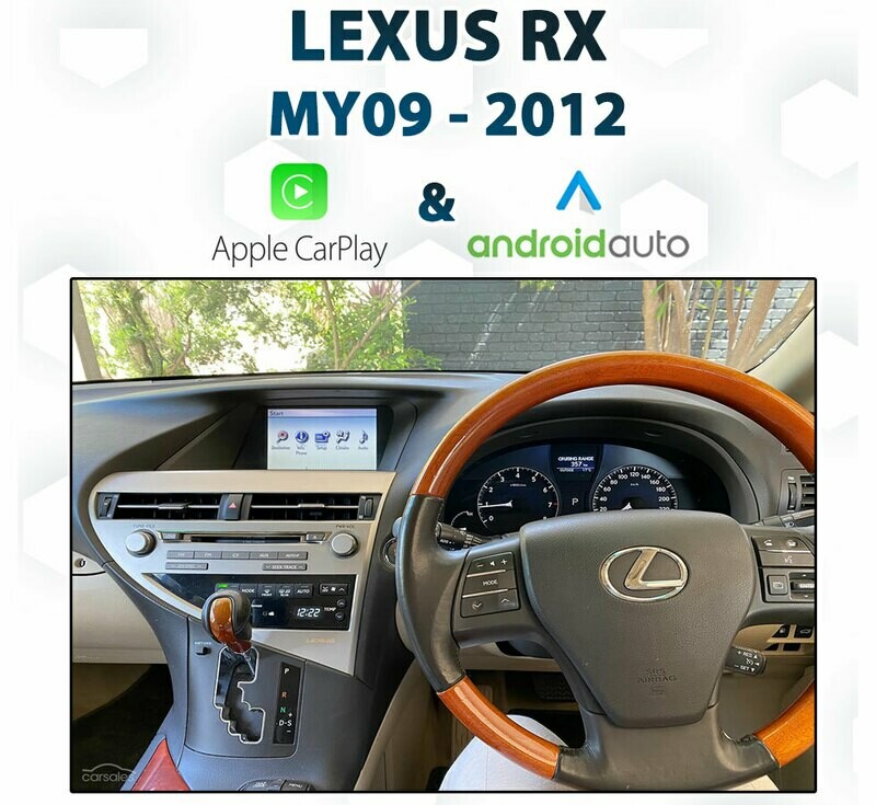 [2009-12] LEXUS RX AL10 - Apple CarPlay &amp; Android Auto Integration
