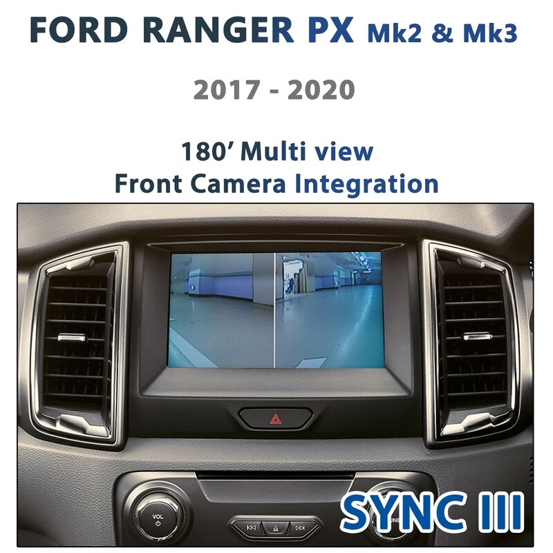 [2017 - 2020] Ford Ranger PX Mk2 &amp; Mk3 - Sync 3 Audio Integrated Front Camera