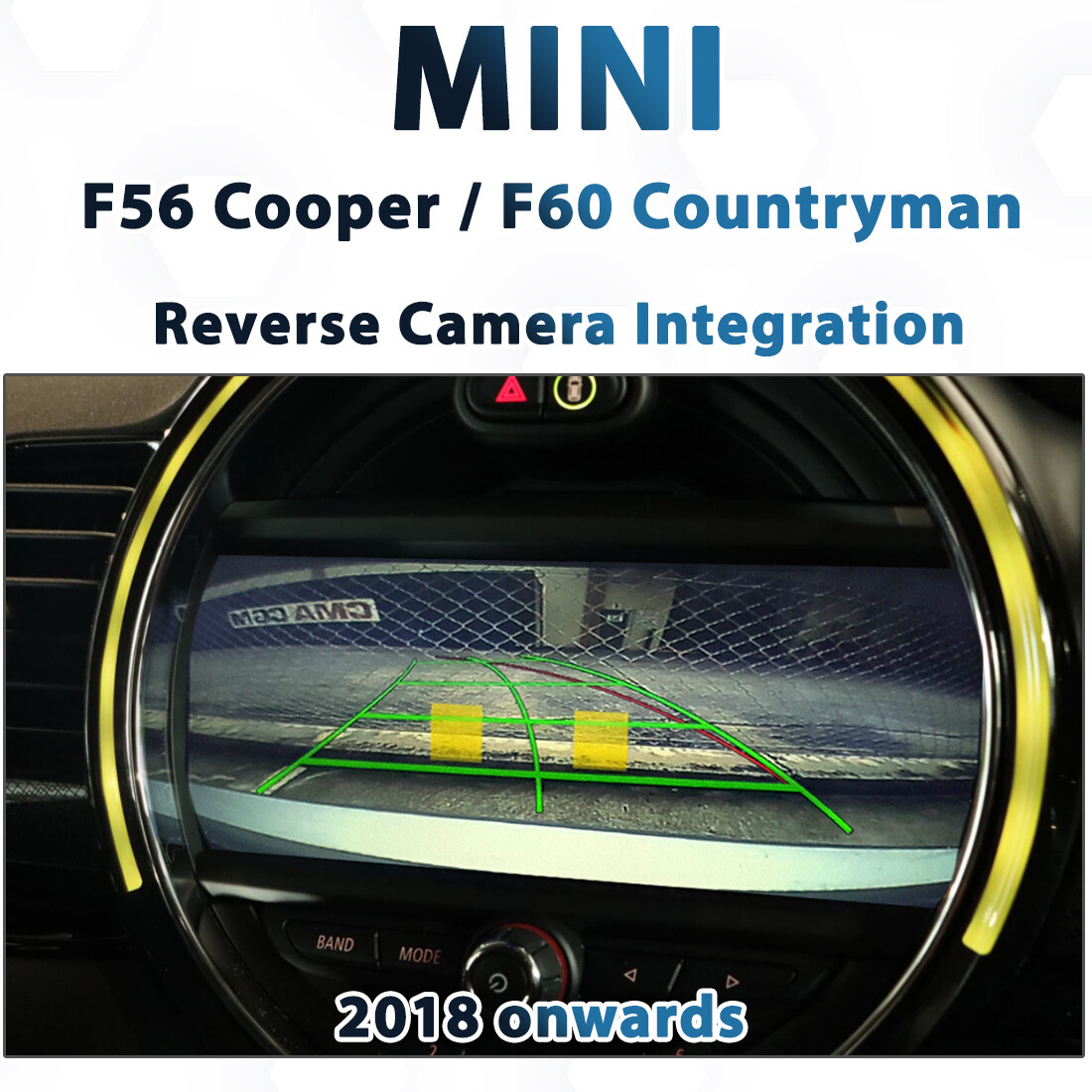 [2021+] MINI Countryman / Clubman - Reverse Camera Integration