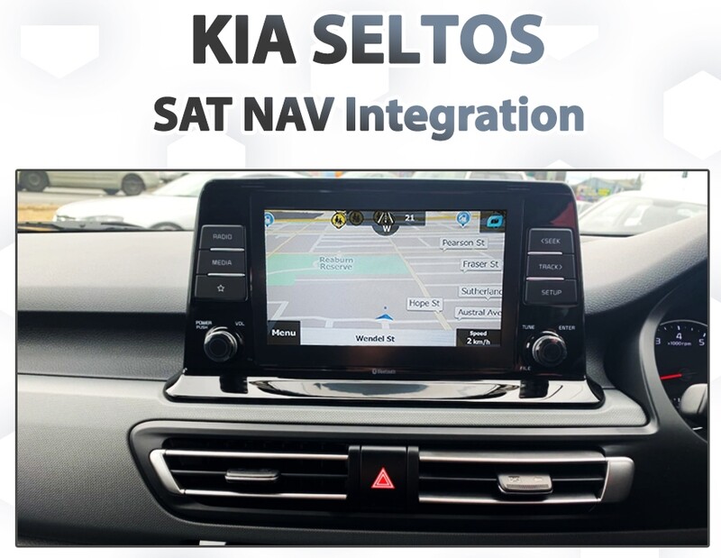 KIA SELTOS - SAT NAV Integration
