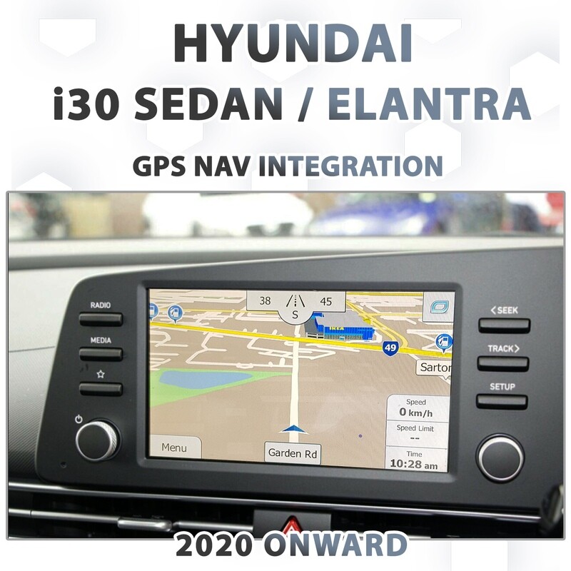 [2020+] Hyundai Elantra / i30 Sedan - GPS NAV Integration