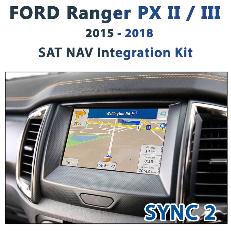 Ford Ranger PX II / PX III - Sync2 GPS NAV Integration