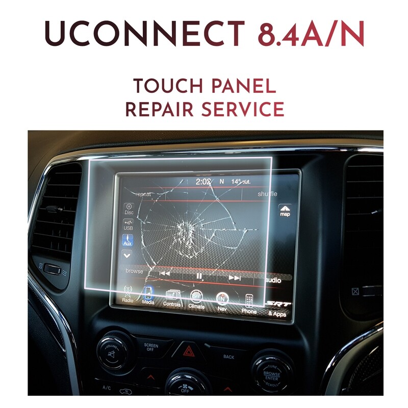 UConnect 8.4AN VP3 / VP4 Touch Screen Repair service