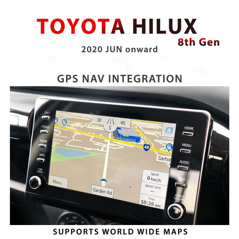 [2020+] Toyota Hilux 8th Gen - GPS NAV Integration