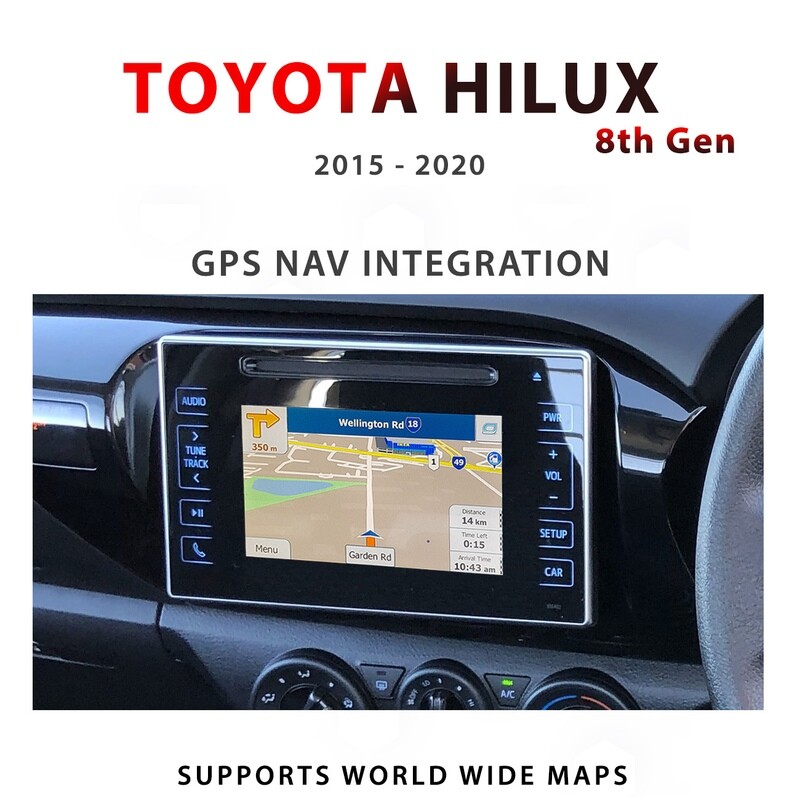 [2015-2020] Toyota Hilux 8th Gen - GPS NAV Integration
