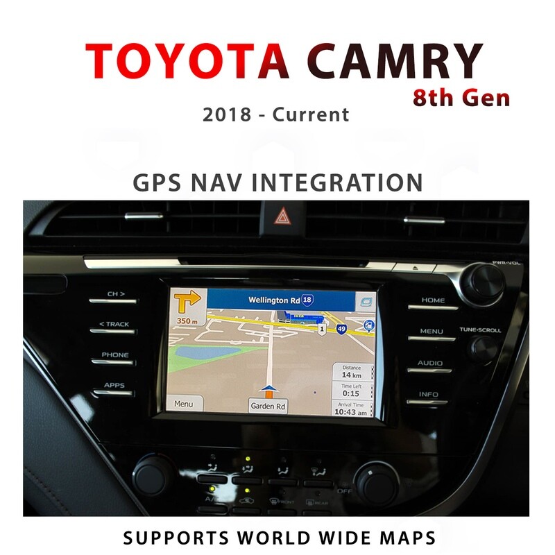 [2018+] Toyota Camry 8th Gen - GPS NAV Integration