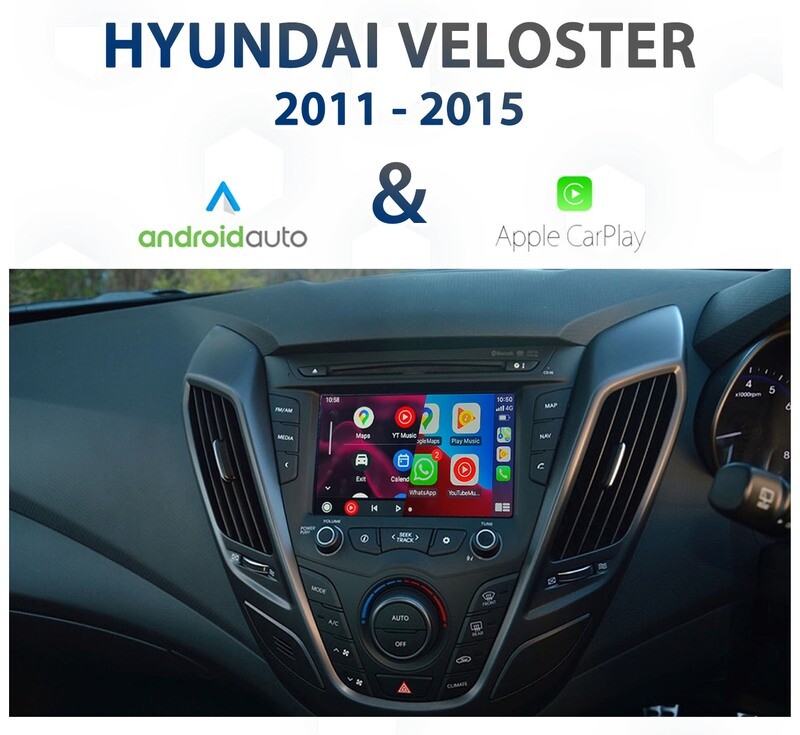 [2011-2015] Hyundai Veloster - Apple CarPlay &amp; Android Auto Integration