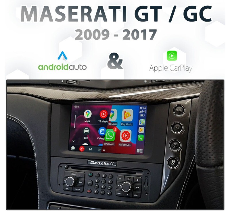 Maserati 5.5th BOSE Factory Audio Integrated Android Auto &amp; Apple CarPlay Package Kit