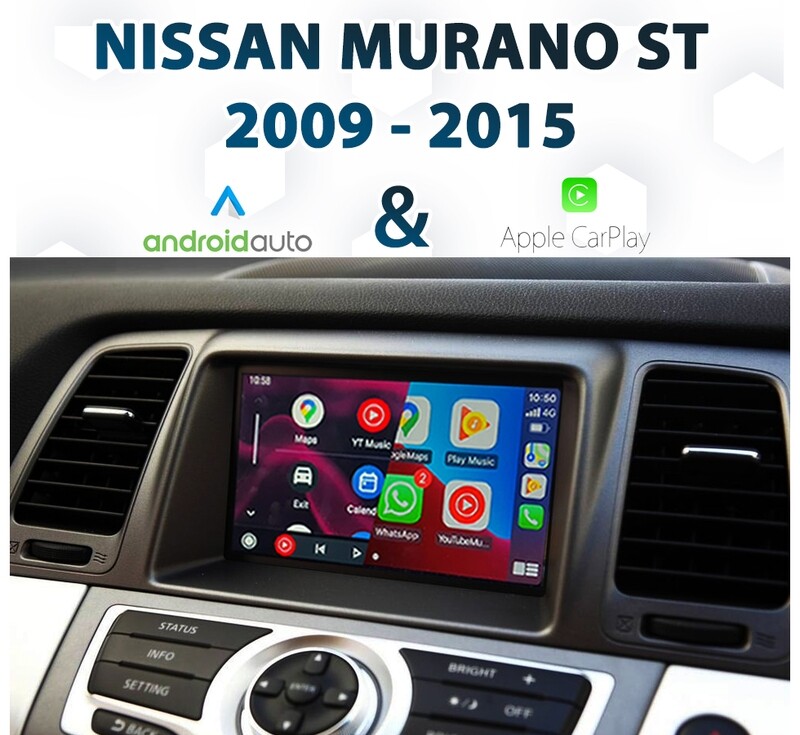 [2009-15] Nissan Z51 Murano ST No Nav - Apple CarPlay &amp; Android Auto Integration
