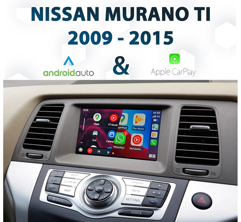 [2012-15] Nissan Z51 Murano TI with Sat Nav - Apple CarPlay &amp; Android Auto Integration - with ROUTE button