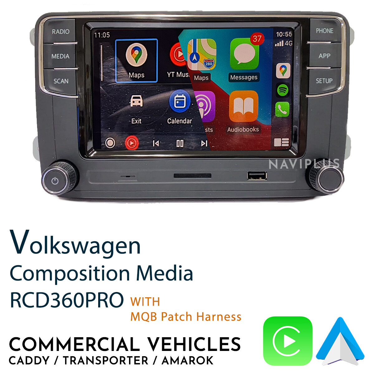 Volkswagen RCD360PRO - Commercial Vehicle package Volkswagen RCD360PRO - Commercial Vehicle package