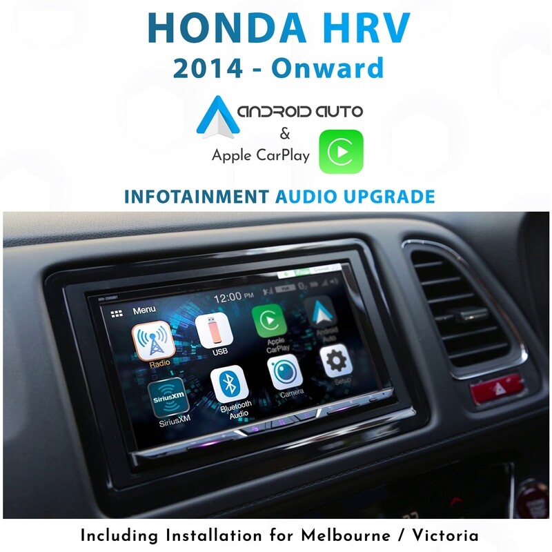 HONDA HRV - Apple CarPlay &amp; Android Auto audio Upgrade