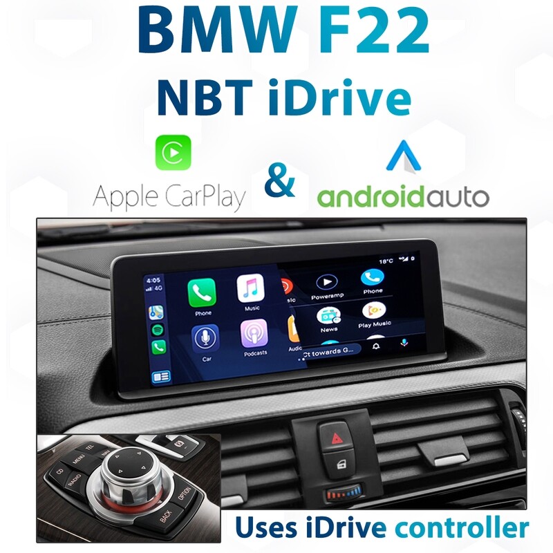 BMW F22 2 Series -  iDrive NBT  Apple CarPlay &amp; Android Auto Integration