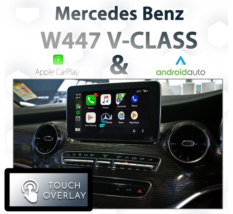 Mercedes-Benz W447 V-Class (2015-2019) Apple CarPlay &amp; Android Auto Integration for COMAND Audio System with 8.4&quot; Display