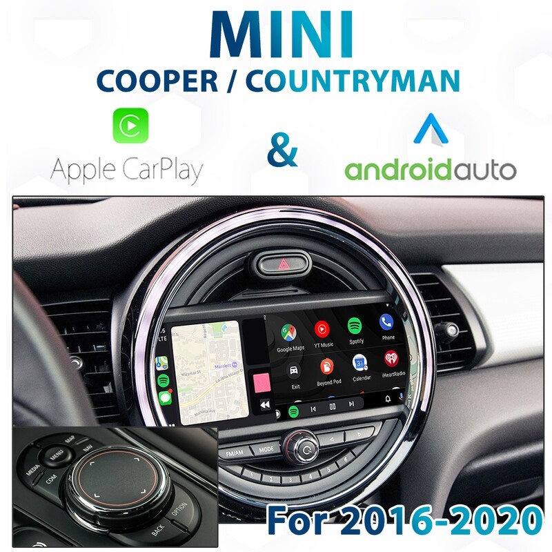 [MY16-20] MINI COOPER / COUNTRYMAN - NBT iDrive Apple CarPlay &amp; Android Auto