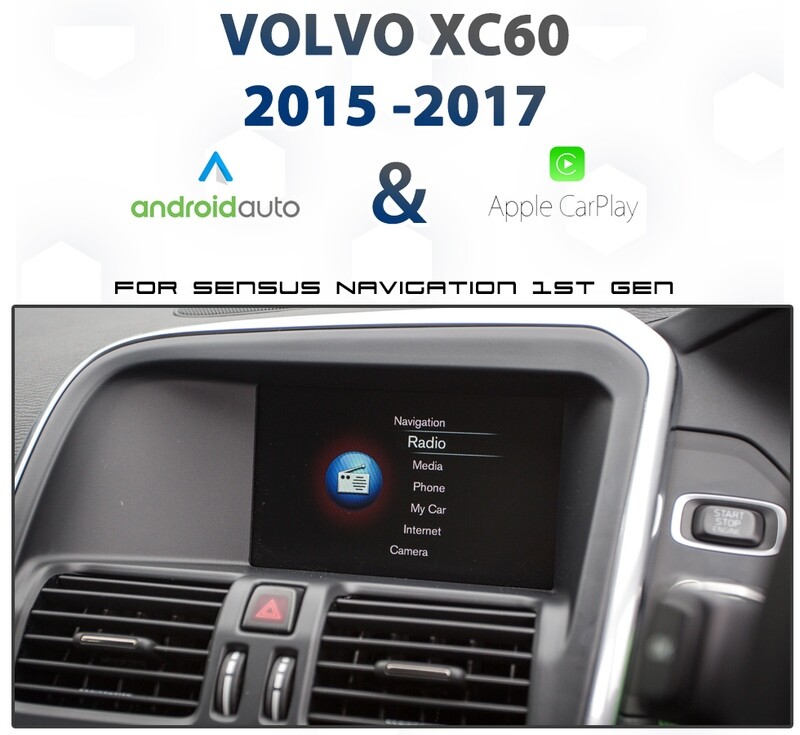 Volvo XC60 (2014 to 2017 models) Android Auto &amp; Apple CarPlay Integration