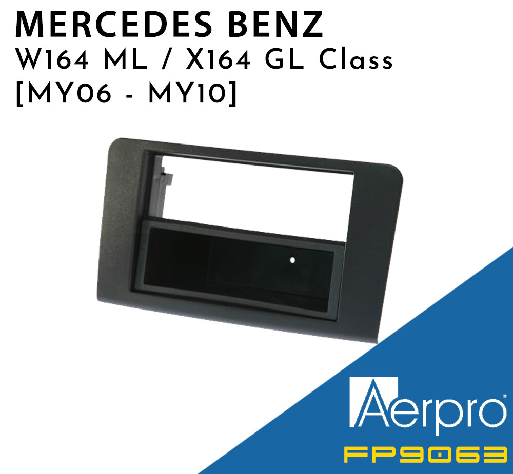 [MY06-10] Mercedes Benz W164 ML / X164 GL - Double Din Facia kit